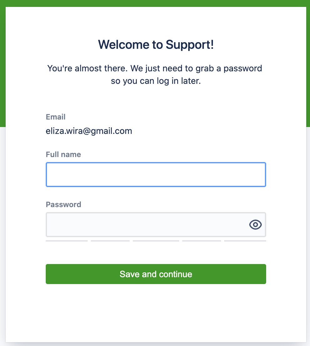 Welcome to Support Login Page