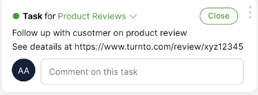 Tasks for Product reviews
