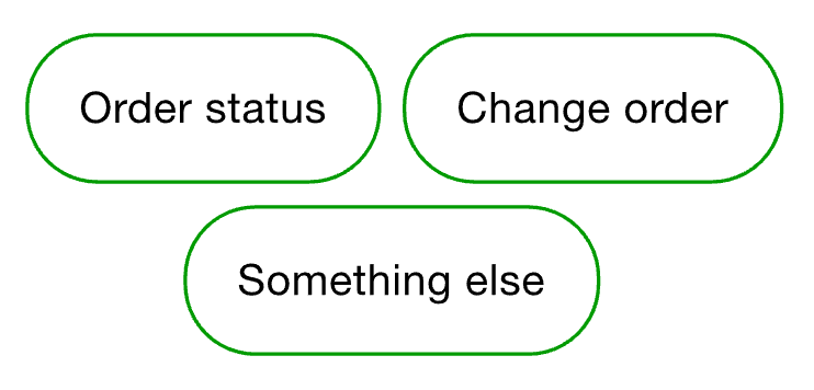 Order Status button