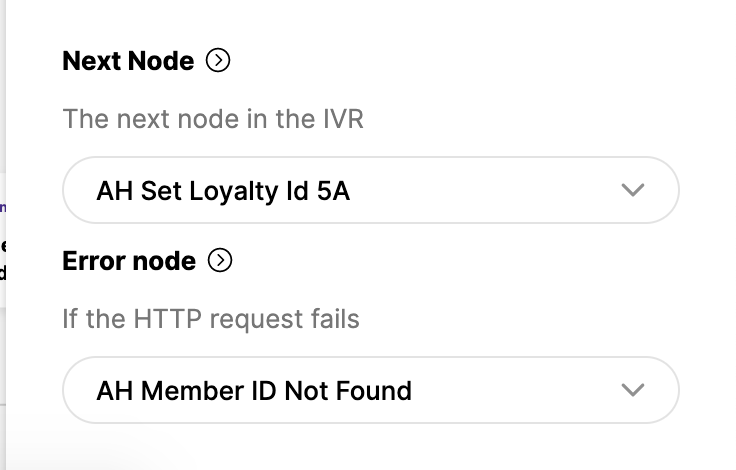 Directing your IVR to the Next Node