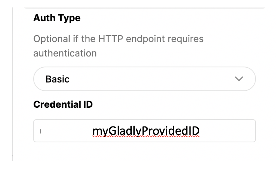 configuring your basic authentication credentials