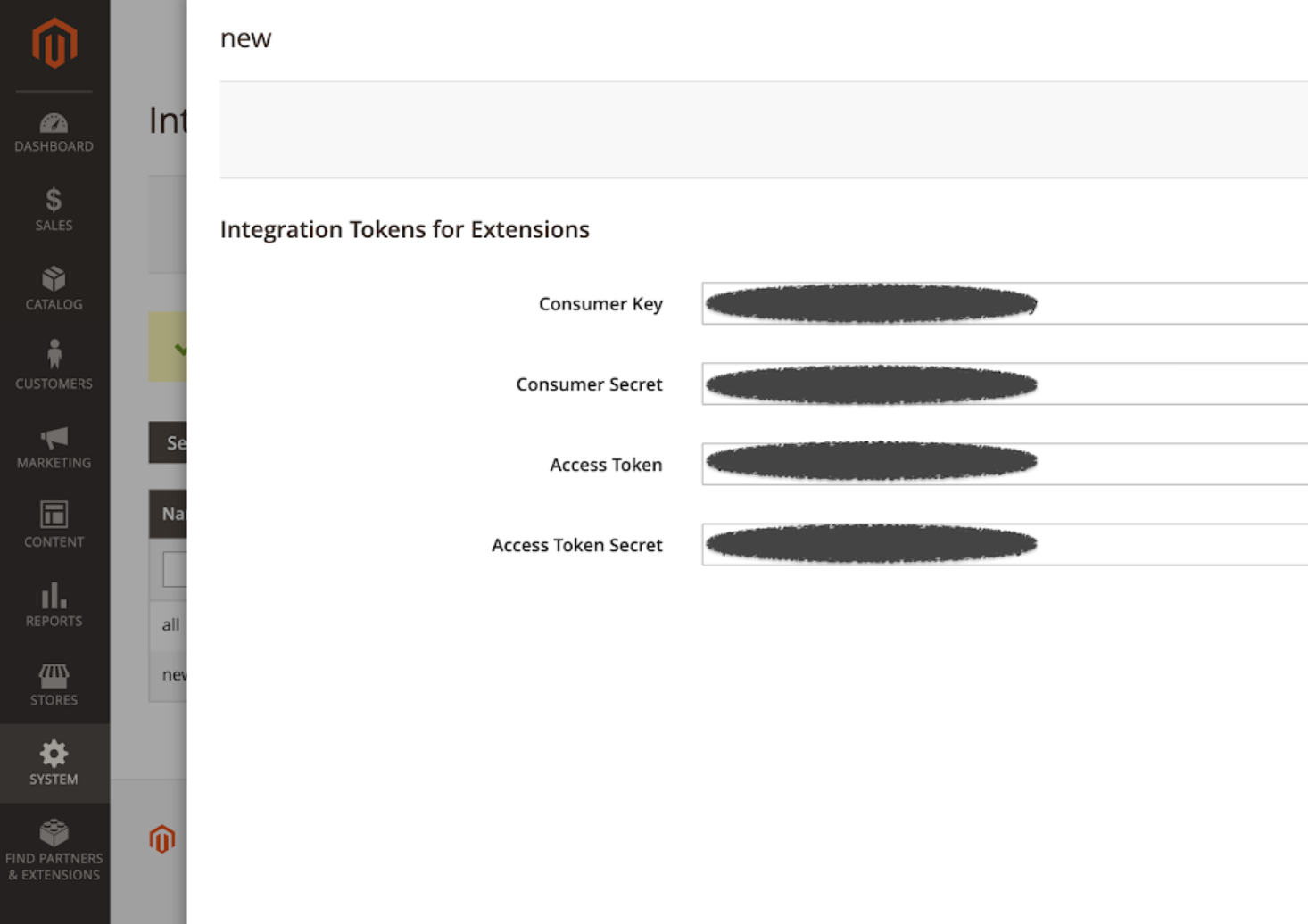 Magento Tokens for Extensions