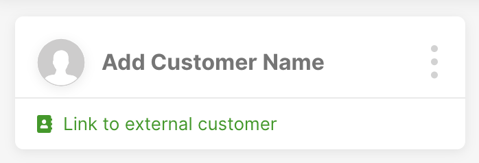 Add Customer Name