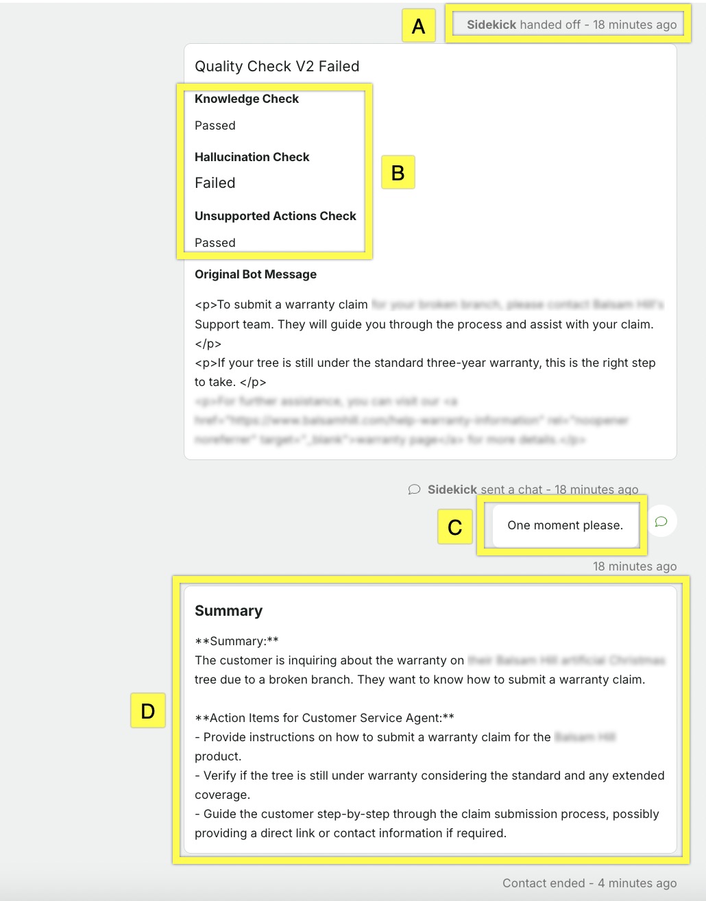 Agent Handoff with Summary 2